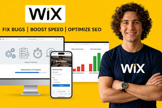 fix wix bugs, optimize wix SEO, and increase wix website speed
