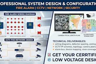 wiring diagram fire alarm cctv poe network design alarm bus design