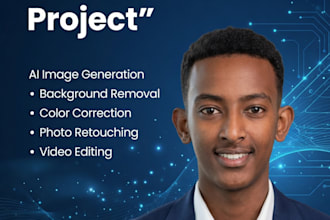 do ai image generation, high quality photo and video editing