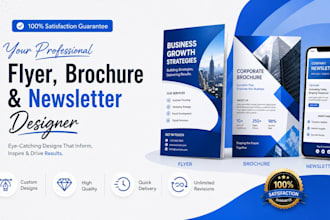 design professional marketing brochure, catalog, workbook or product booklet