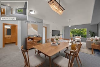 provide professional virtual staging and virtual renovation