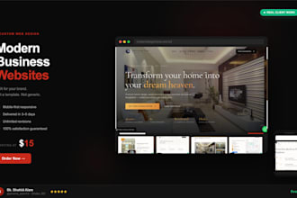 build a modern ai powered website for your business