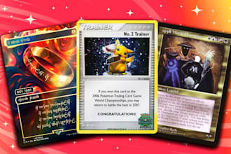 design trading card , sports card, tcg card and game card