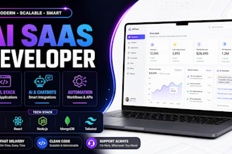 develop a full stack saas web app with next js