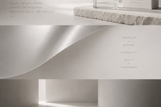 create a luxury brand identity for beauty and lifestyle brands