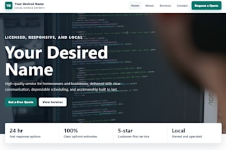 build clean  responsive wordpress websites design