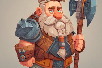 draw 2d game character or 2d game character