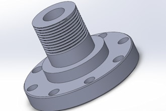 design and draft parts for industrial use