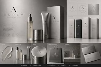 create luxury packaging design for beauty brands