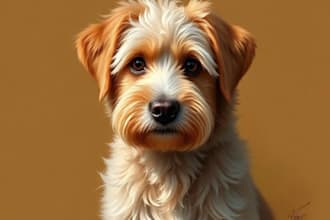 draw pop art of dog cat pet animal portrait