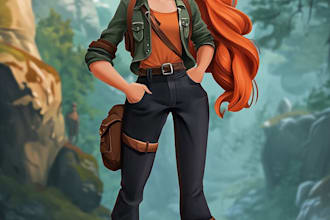 draw 2d game character or 2d game character