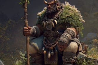 create character concept art for games and films