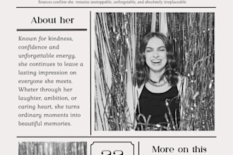 design custom vintage newspaper gifts