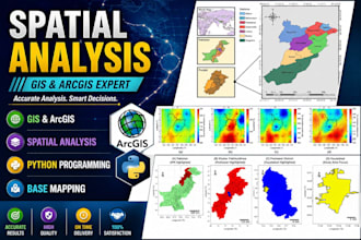 climate and hydrological data analysis with gis mapping