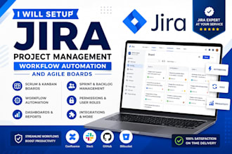 setup jira project management workflow automation and agile boards