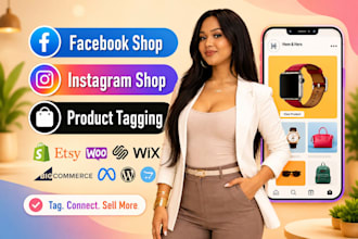 setup facebook shop, instagram shop and tiktok shop with shopify integration