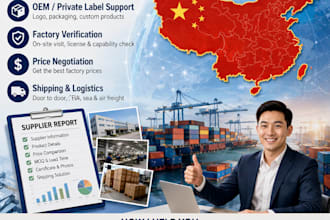 source products and negotiate with chinese factories for you