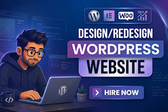 be your wordpress developer design, redesign, develop wordpress website