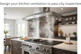 design your kitchen ventilation to pass city inspection