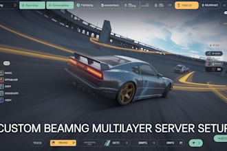 create custom beamng drive multiplayer servers with full setup