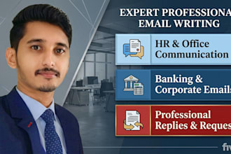 write professional business emails and letter
