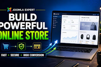 build a joomla ecommerce website with payment integration