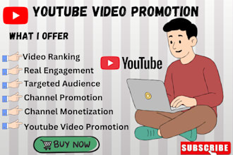 promote your youtube videos organically to help you reach a real, active