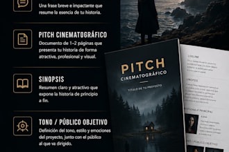 transformaré tu historia en un pitch cinematográfico