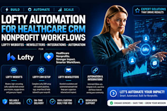 set up lofty automation for your healthcare crm nonprofit workflow zoho commerce