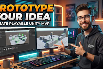 provide professional rapid prototyping for unity games