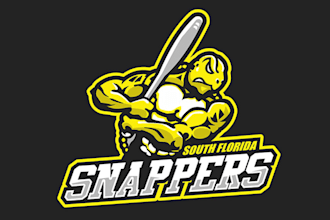 design high quality new minor league baseball team logo
