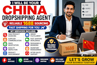 help you with 1688 sourcing and fast shipping