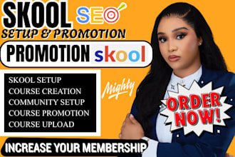 do skool community promotion increase membership and retaining mighty networks