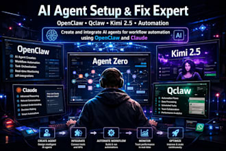 create and integrate ai agents for workflow automation using openclaw and claude