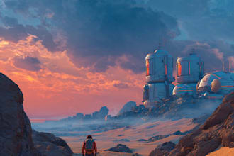 concept art for science fiction