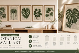 create etsy listing images for your digital product