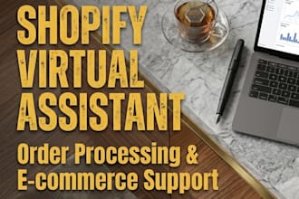 be your shopify virtual assistant for order processing
