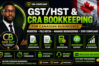 register gst hst file gst34 and manage cra bookkeeping for canadian businesses