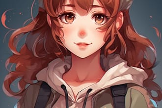 draw a anime character