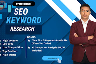 seo keyword and competitor research using ahrefs and semrush