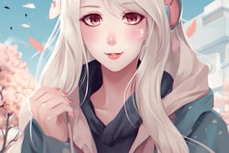 draw amazing anime character for you