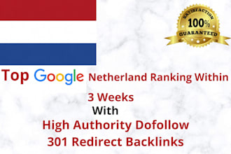 build da90 SEO dutch backlinks for google netherland ranking