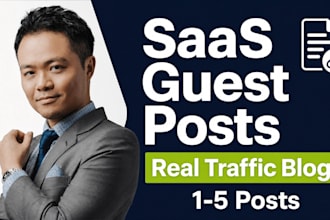 publish a saas b2b guest post on a real traffic blog