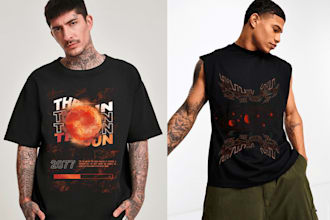 create trendy tshirt designs