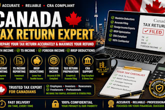 prepare canada tax return with t4 t5 foreign income rrsp deductions