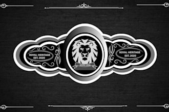 design a premium luxury cigar logo for your brand