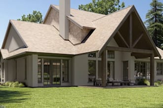 design minimalist villa exterior