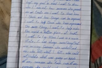 write handwritten notes in englis