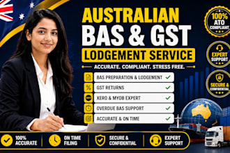 bas lodgement for australian business activity statement gst return and bookkeep
