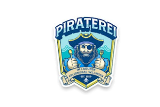 design custom mascot restaurant brand logo